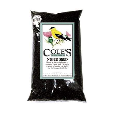 Coles Wild Bird Products Co COLESGCNI10 Niger Seed 10 Lbs.